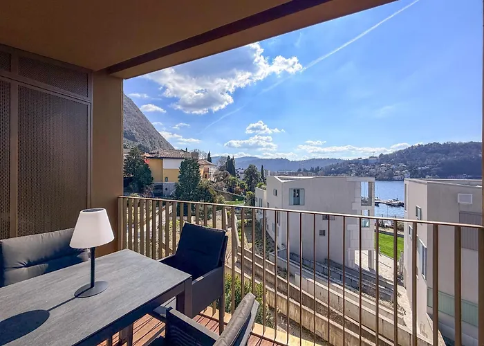 Design Apartment Archea Terrazza Sul Lago Maggiore Апартаменты Лавено