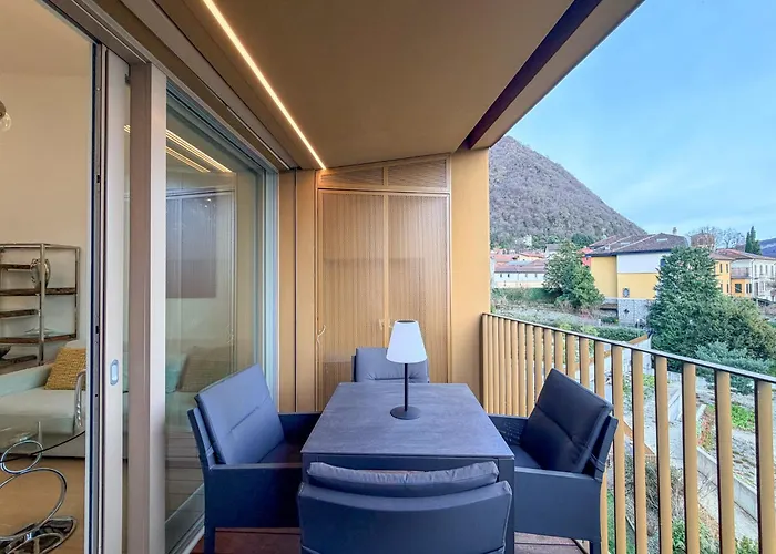 Design Apartment Archea Terrazza Sul Lago Maggiore * Лавено